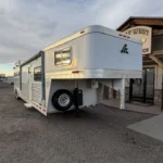 2004 Elite 14' Living Quarters Bunk Bed 4 Horse Trailer