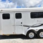 2002 Kiefer Built 2 Horse Bumper Pull