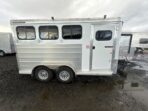 Fairly Used 2022 Logan Coach Bullseye Bumper Pull 3 Horse - Image 13