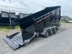 BWise 7 x 16 Gooseneck Tri-Axle Dump – Ultimate Dump Trailer - Image 3