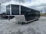Car Mate 8.5 x 38 Enclosed Gooseneck Trailer Aluminum Wheels - Image 6