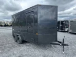 Homesteader 7 x 14 Enclosed Cargo Trailer – Black Trim OHV