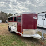 2023 Exiss Trailers Exhibitor Mini Combo 615W BP Windows Horse Trailer