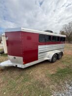 2023 Exiss Trailers Exhibitor Mini Combo 615W BP Windows Horse Trailer - Image 4